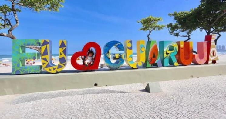 Aconchego Apartment Guarujá Exterior photo